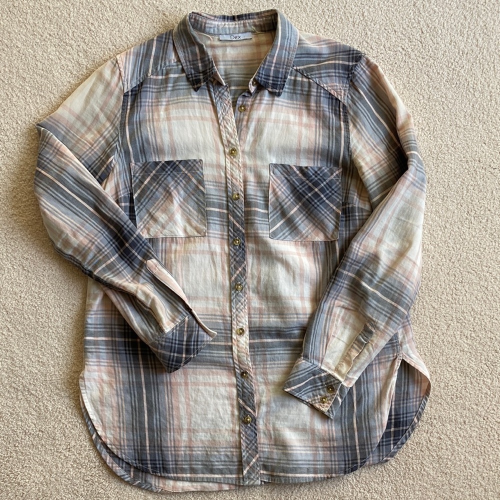 Dex Plaid Button-Up Shirt
